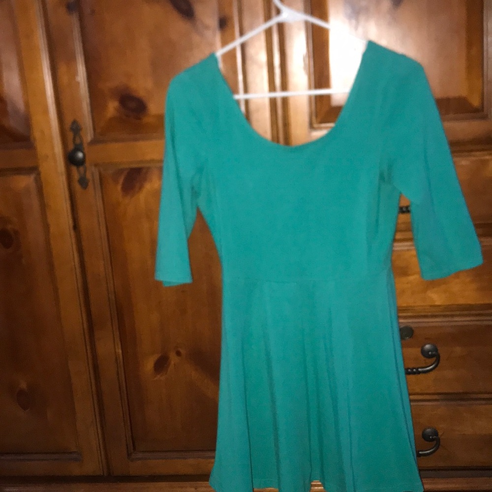 Cute turquoise dress